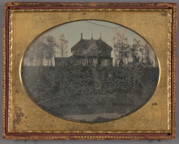 Unknown, [Stone-constructed Gothic Revival House]