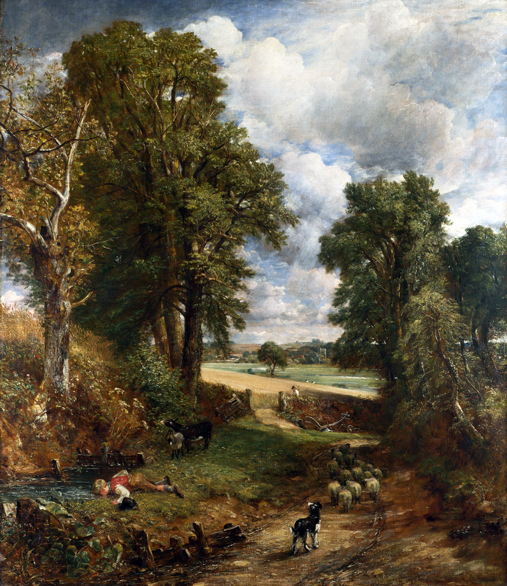 John Constable, The Cornfield