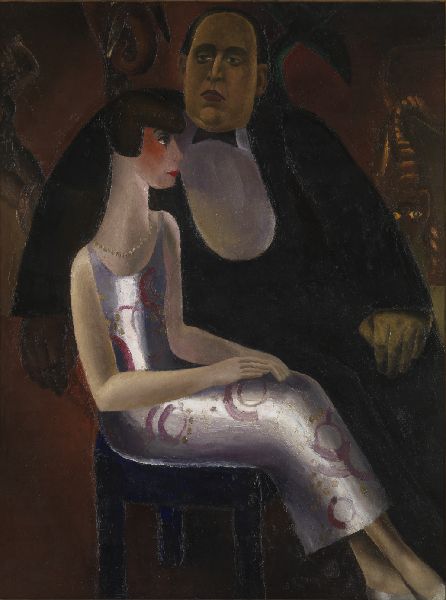 Frits Van den Berghe, Paul-Gustave Van Hecke and His Wife Norine De Schrijver