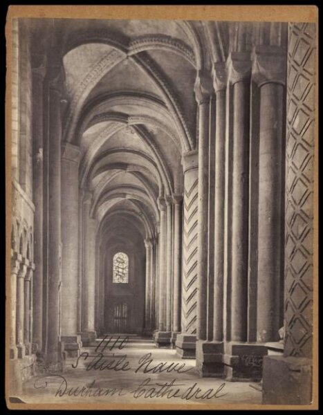 Francis Frith, S. Aisle Nave Durham Cathedral