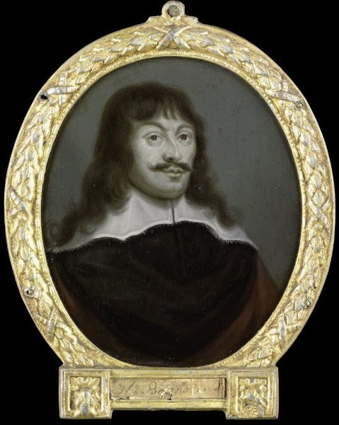 Arnoud van Halen, Portrait of Marcus Zuërius van Boxhorn, Historian and Professor at Leiden