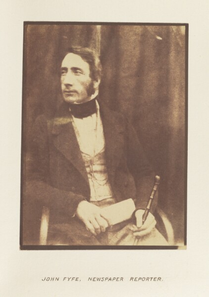 Hill & Adamson, [John Fyfe, Newspaper Reporter]
