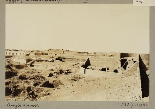 K.A.C. Creswell, Angle tower in Burj al-Zafar, Cairo