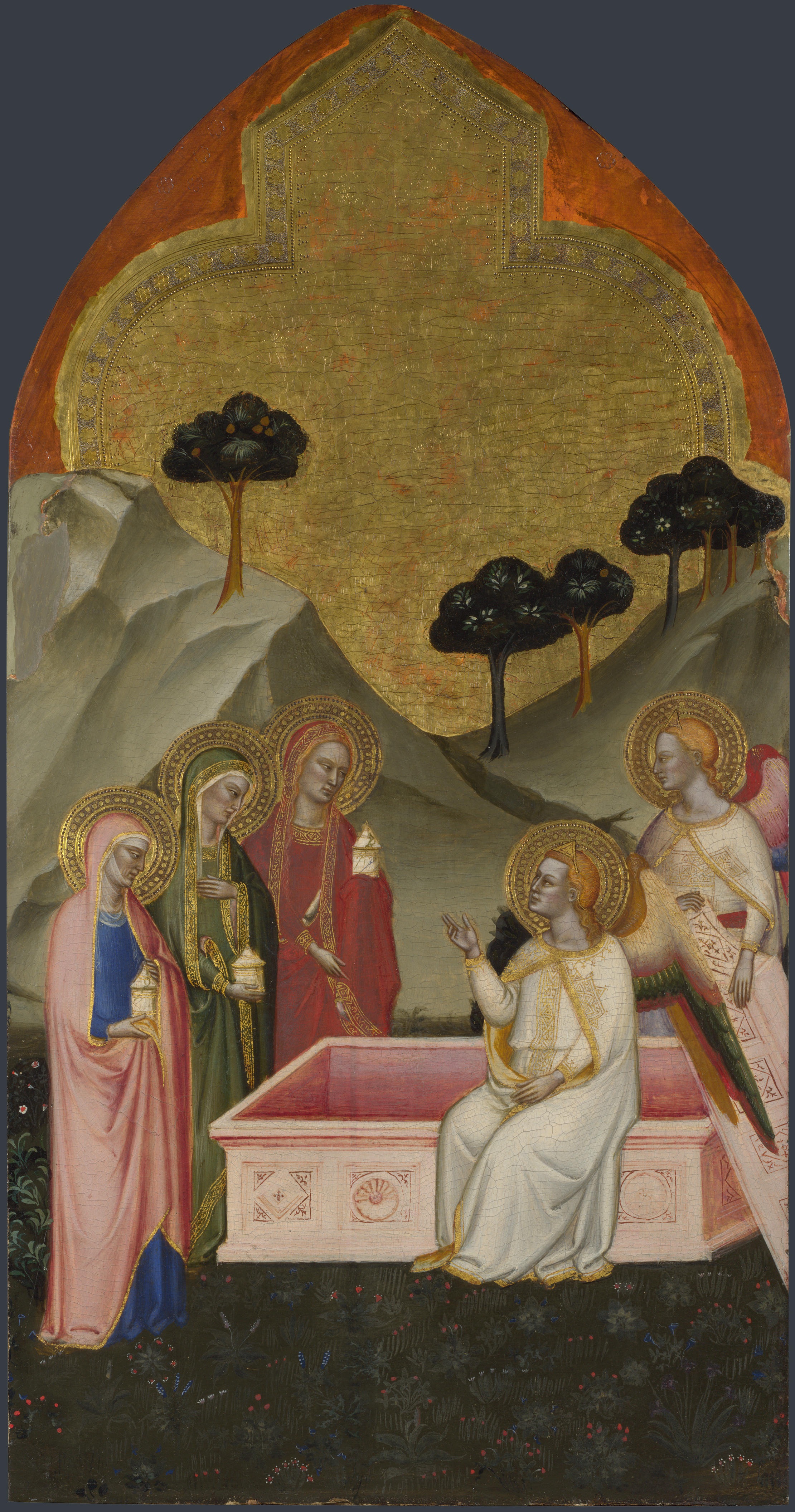 Jacopo di Cione, The Maries at the Sepulchre