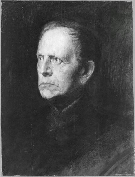 Franz von Lenbach, Portrait of Moltke (head)