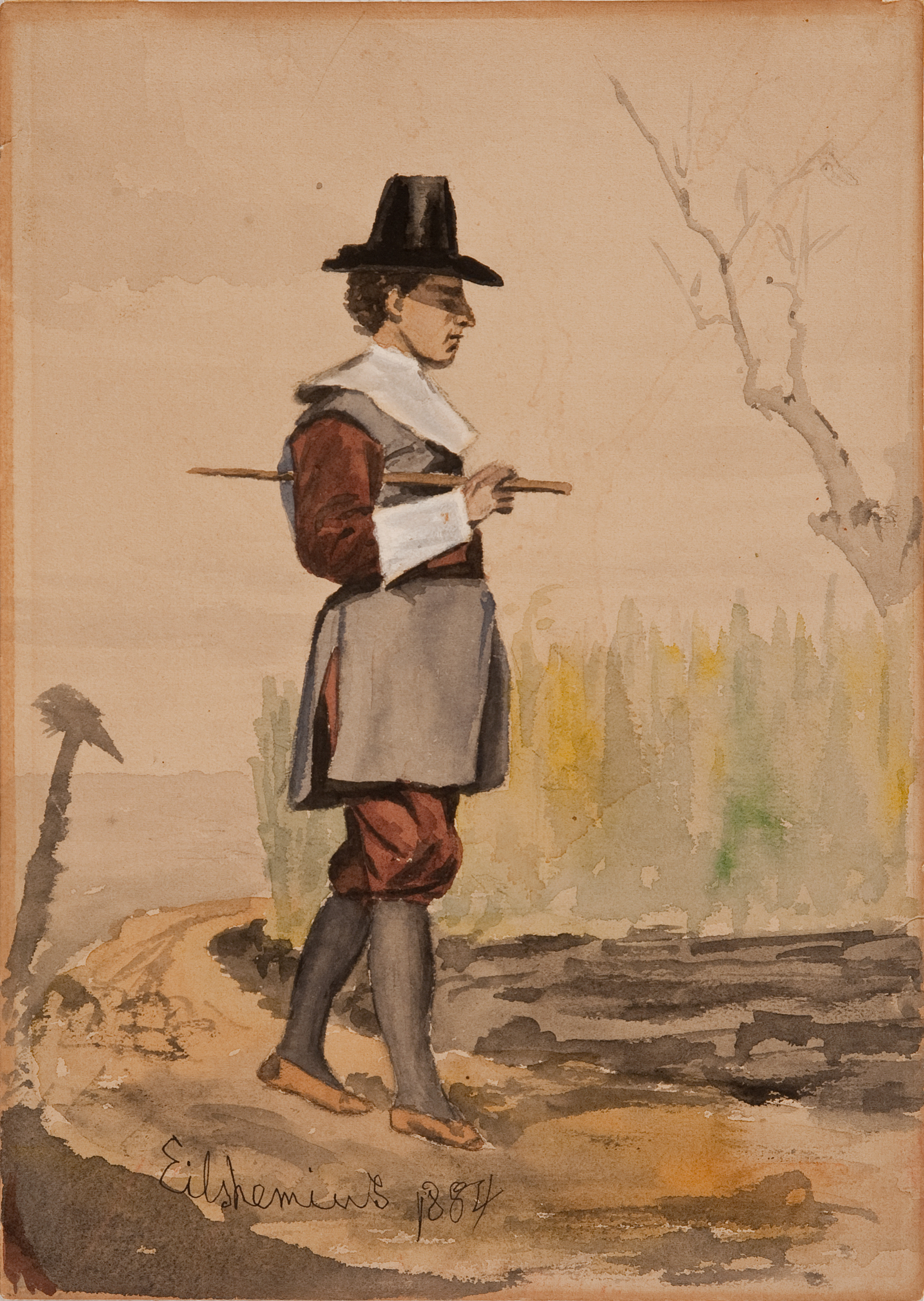 Louis Eilshemius, Puritan Type