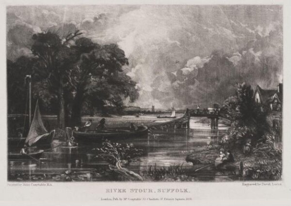 Constable, John RA, RIVER STOUR, SUFFOLK
