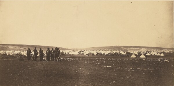 Roger Fenton, Picquet House, Cathcarts, Hill, from General Bosquets Quarters.