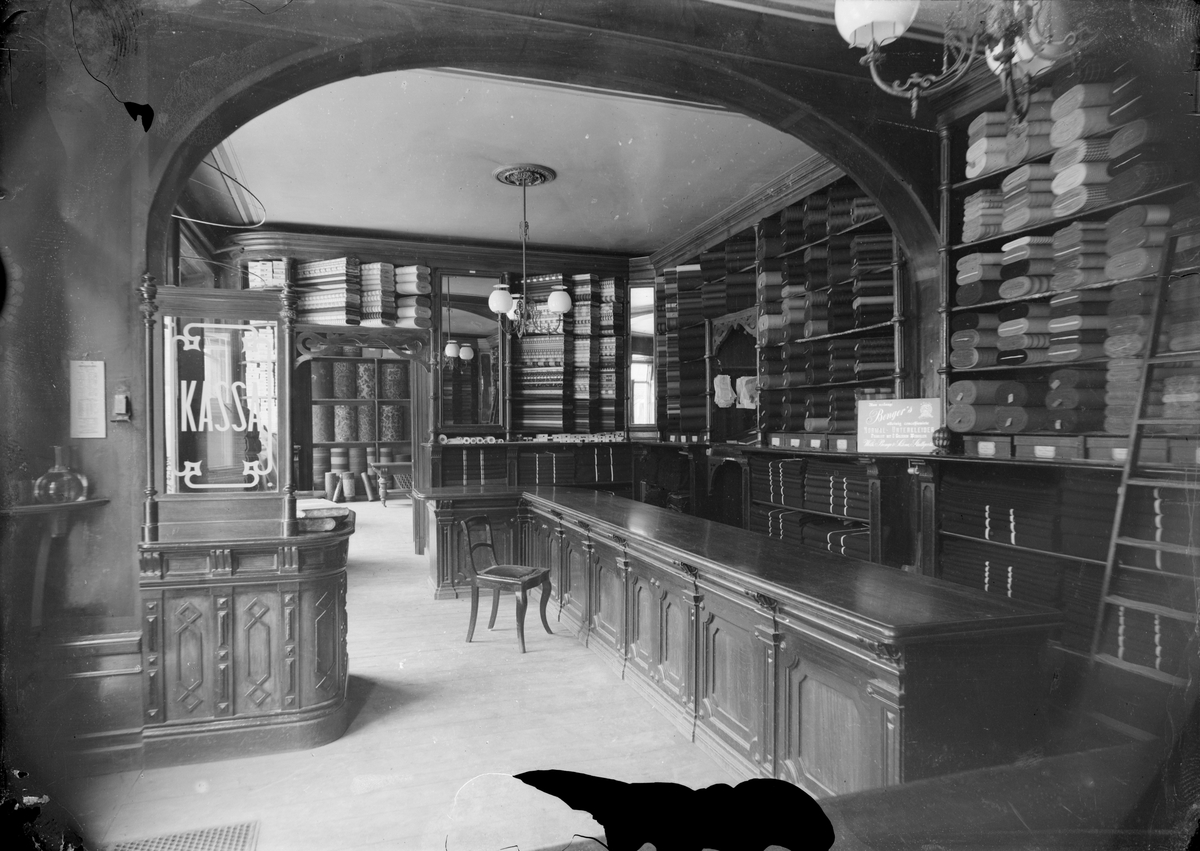 Henri Osti's Fotografiateliér, AB Ågren & Karell, Svartbäck Street 6, Uppsala 1890