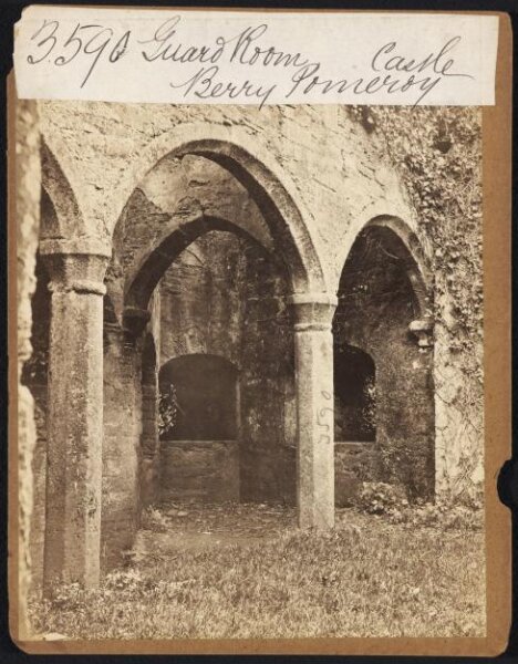 Francis Frith, Guardroom  Berry Pomeroy Castle