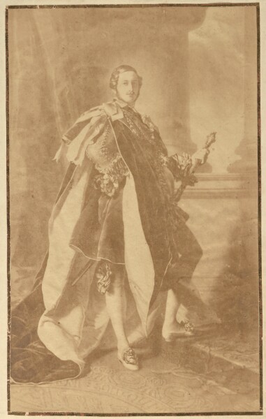 Unknown, [Painted portrait of Prince Albert by Winterhalter]
