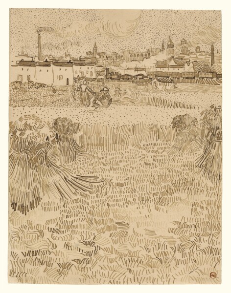 Vincent van Gogh, Arles: View from the Wheatfields