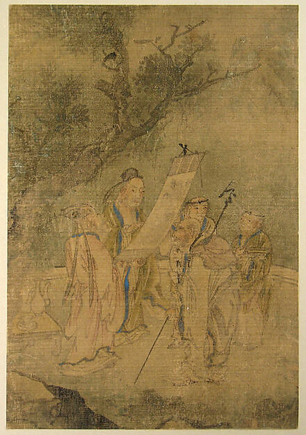 Unidentified artist, Examining the Hanging Picture