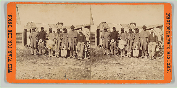 Unknown, Colored Army Teamsters, Cobb Hill, Virginia