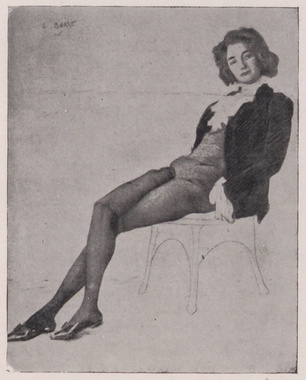 Magnus Hirschfeld, Fotografie eines Gemäldes von Sinaida Hippius