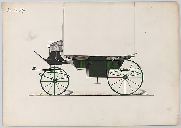 Brewster & Co., Design for Landau, No. 3059
