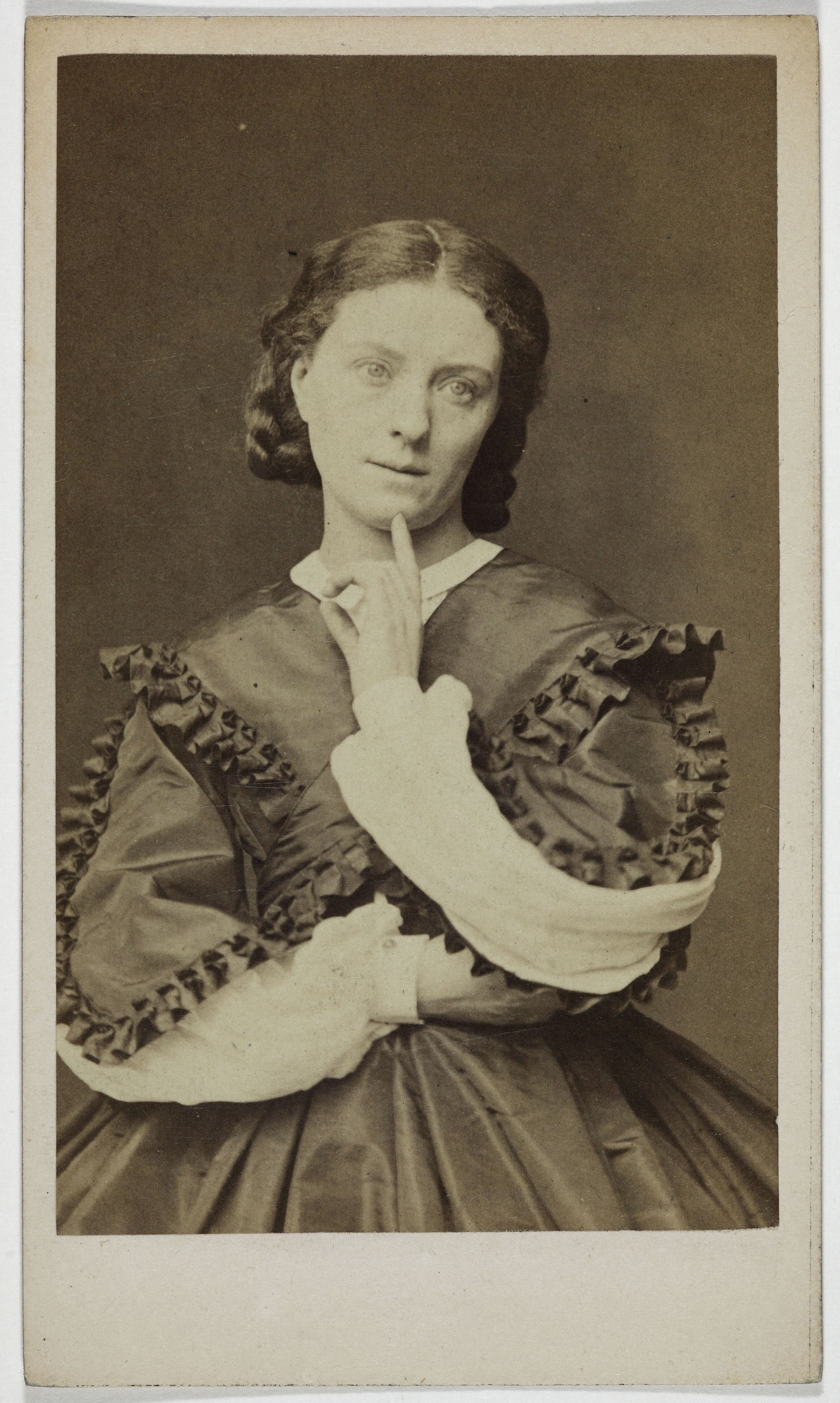 Anonyme, Portrait de Mlle Adorcy, (Mme Lepot-Delahaye), (actrice)