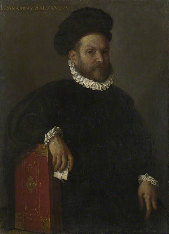 Giovanni Battista Moroni, Portrait of Leonardo Salvagno (?)