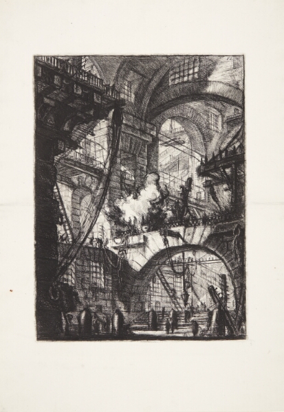 Giovanni Battista Piranesi, Den rygende ild