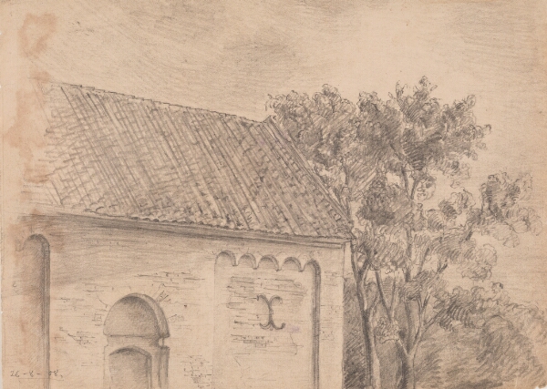 J.A. Jerichau (II), Kirkearkitektur med træer