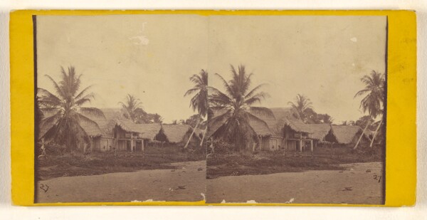 Timothy H. O'Sullivan, [Part of Sassardi Village. No. 2. on Calindonia Bay. Isthmus of Darien.]