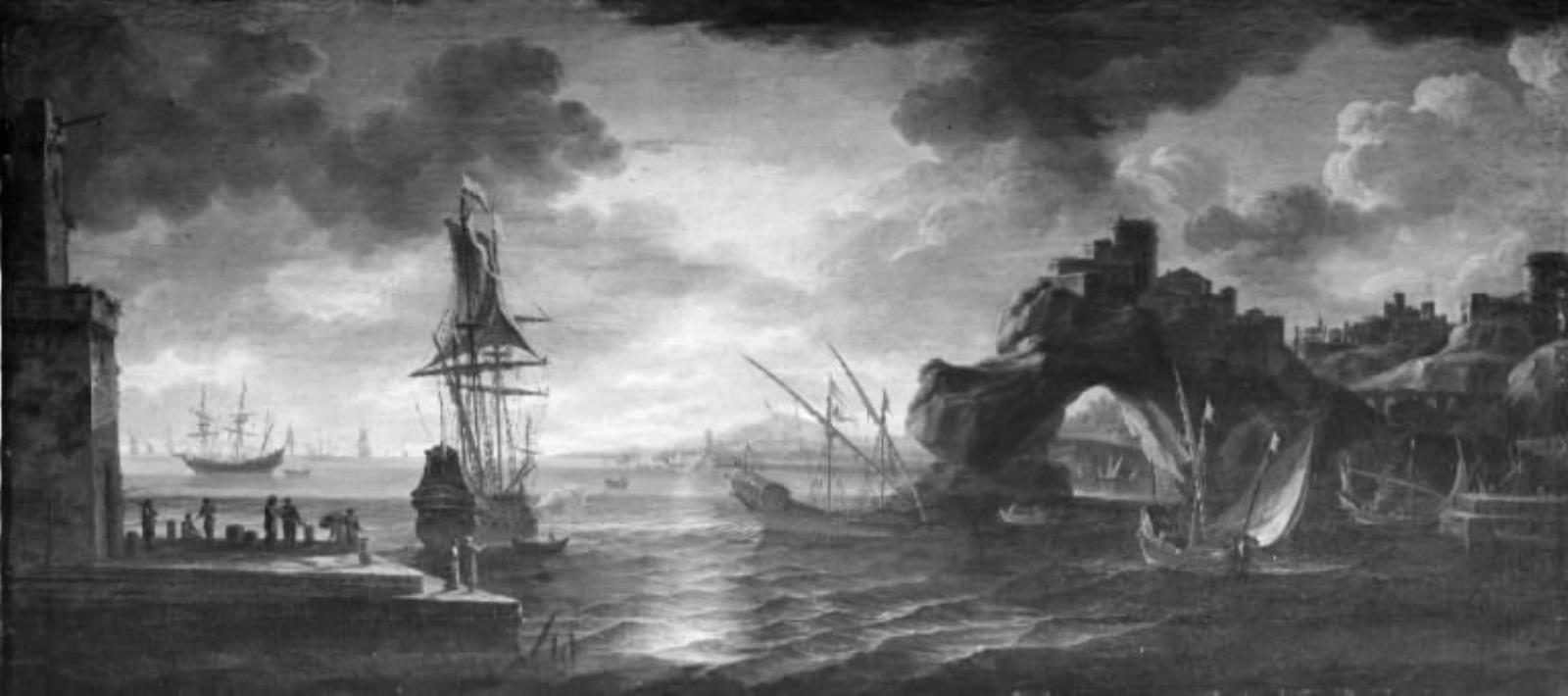 Salvator Rosa, Sydlandsk havn
