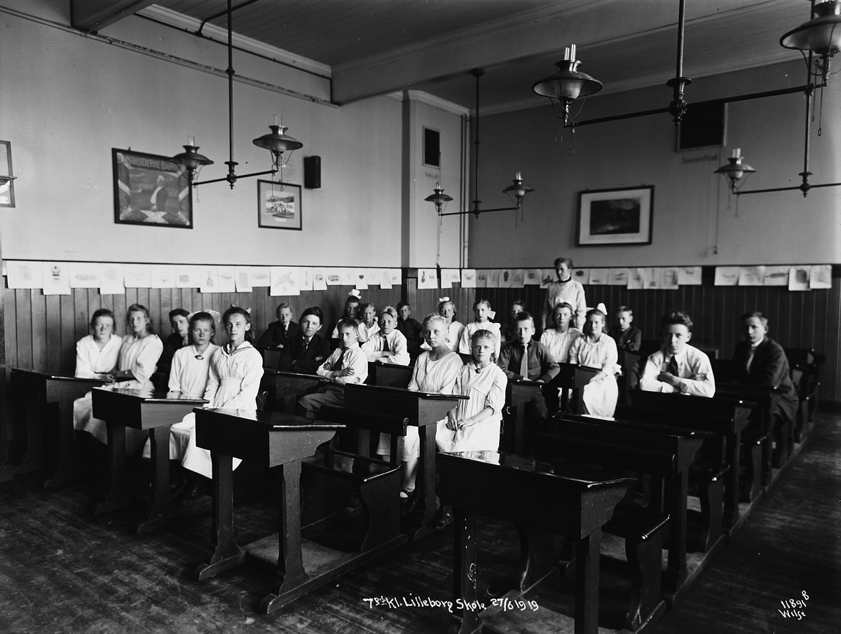 Anders Beer Wilse, Konv: 7de klasse Lilleborg skole