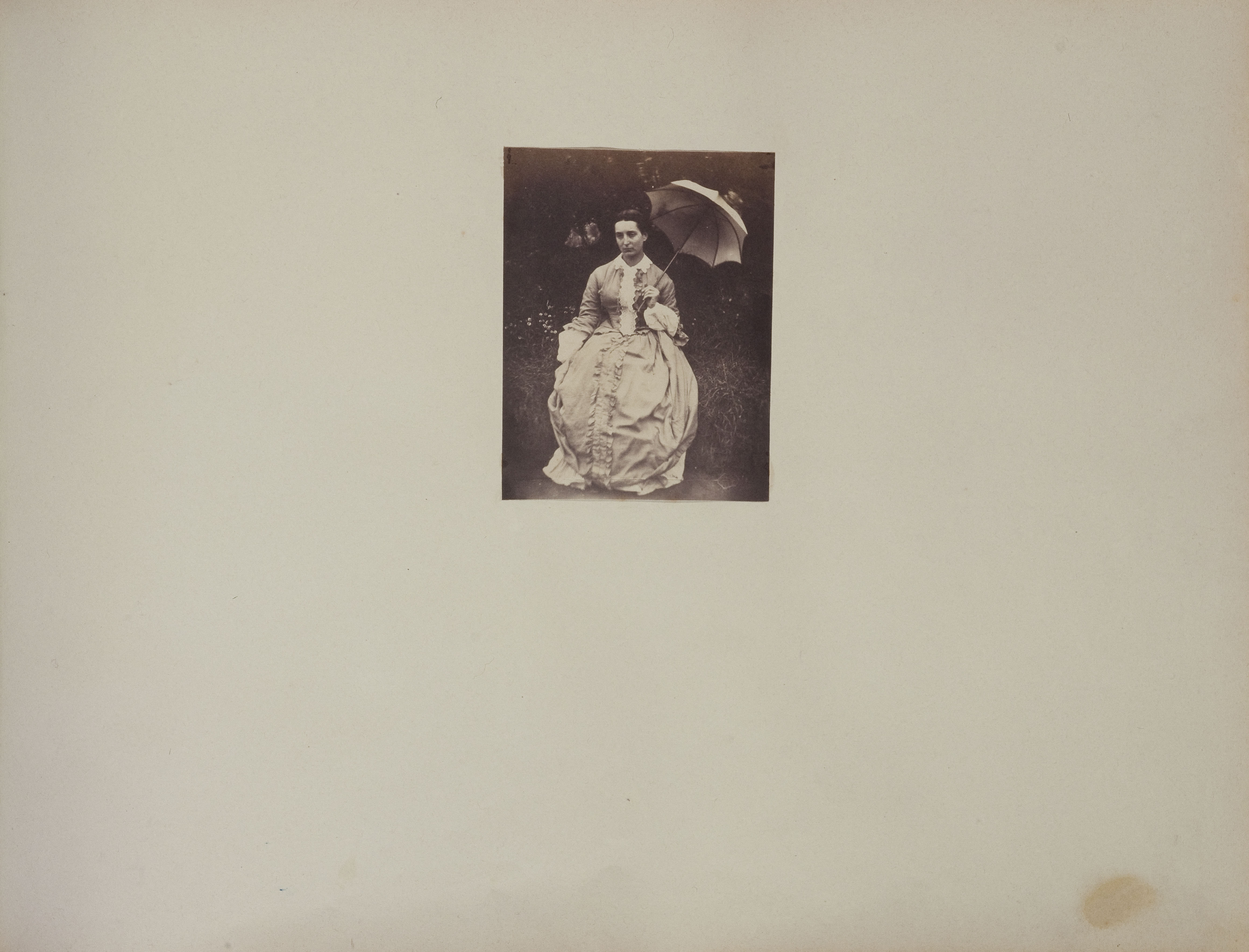 Charles Hugo, Adèle Hugo à l'ombrelle