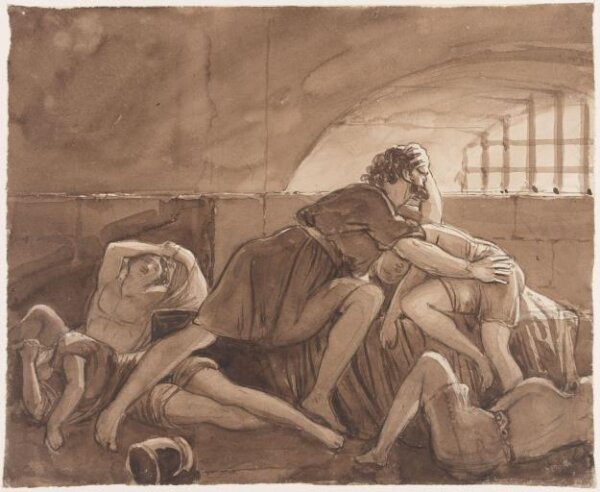 Unknown, Drawing by a member of the Sketching Society