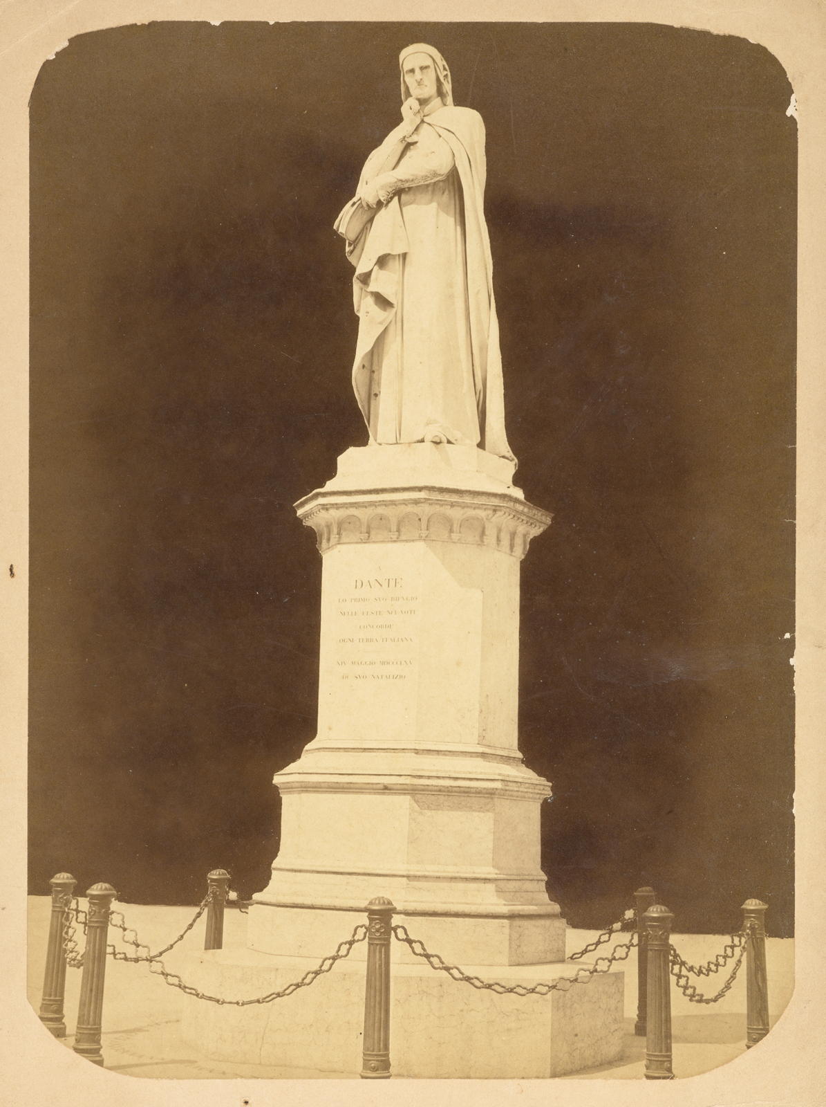 Desconegut, [Monument to Dante]