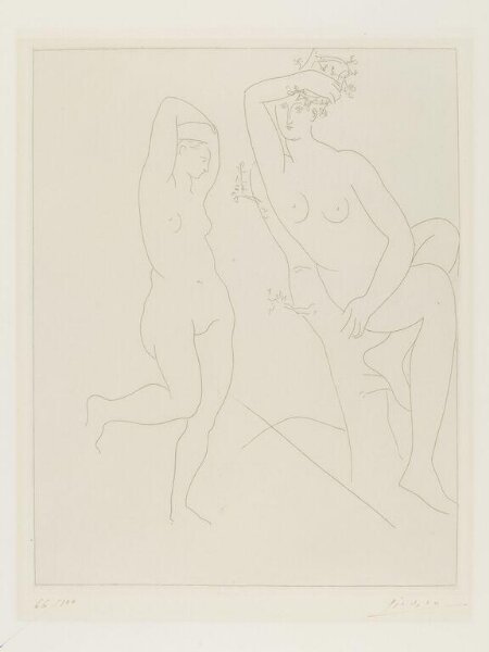 Pablo Picasso, Deux Femmes nues dans un arbre