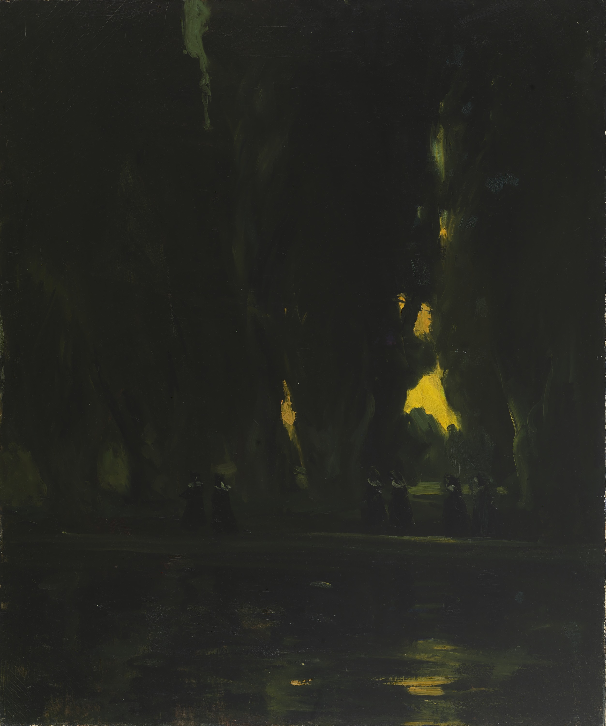 Charles Walter Stetson, Villa Falconieri