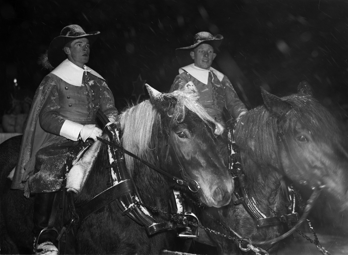 Paul Sandberg, Förridare till 1941 års luciatåg, Odinslund