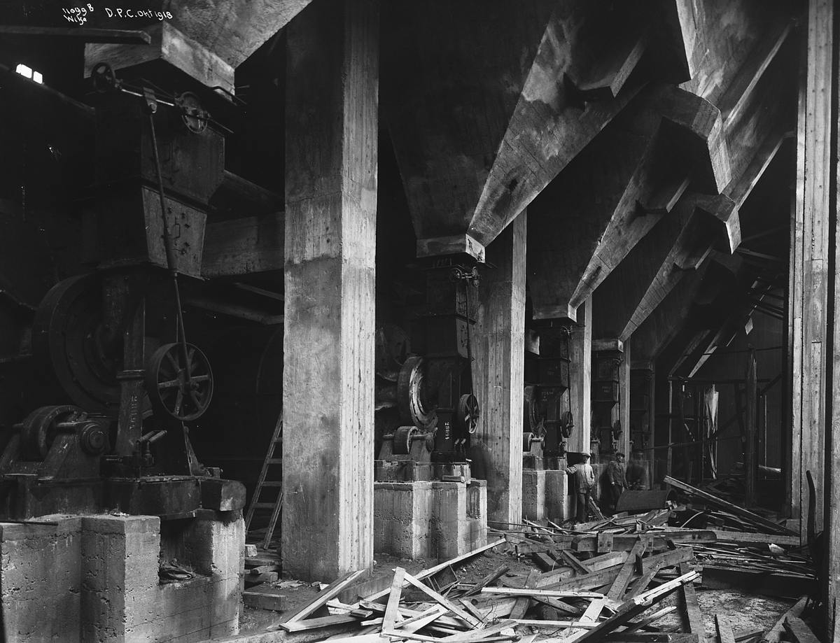 Anders Beer Wilse, Prot: Dalen Portland Cement, Brevikk Tekst på bildet: D.P.C. okt 1918