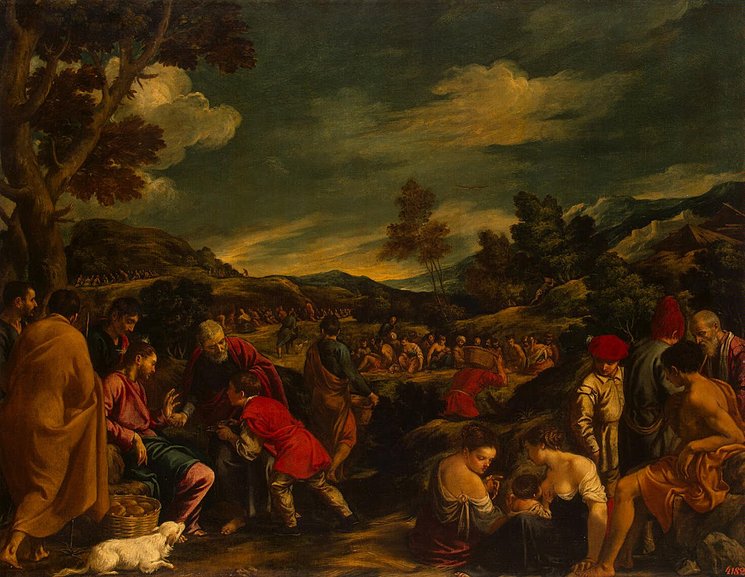 Pedro Orrente, Feeding of the Five Thousand