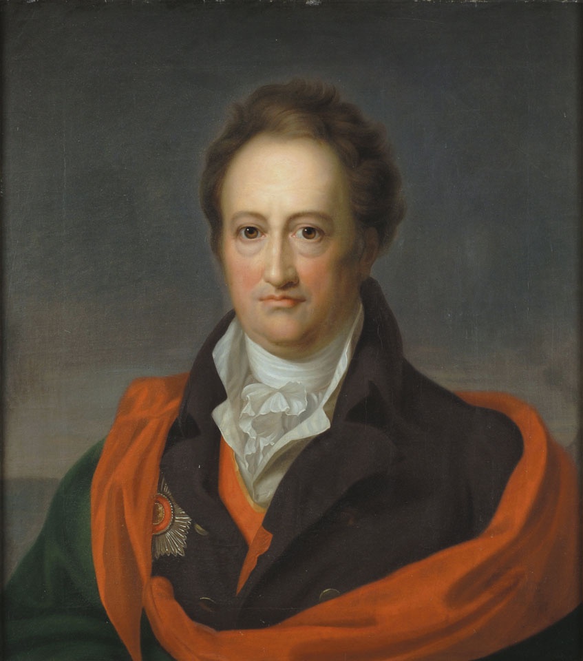 Caroline Bardua, Johann Wolfgang von Goethe