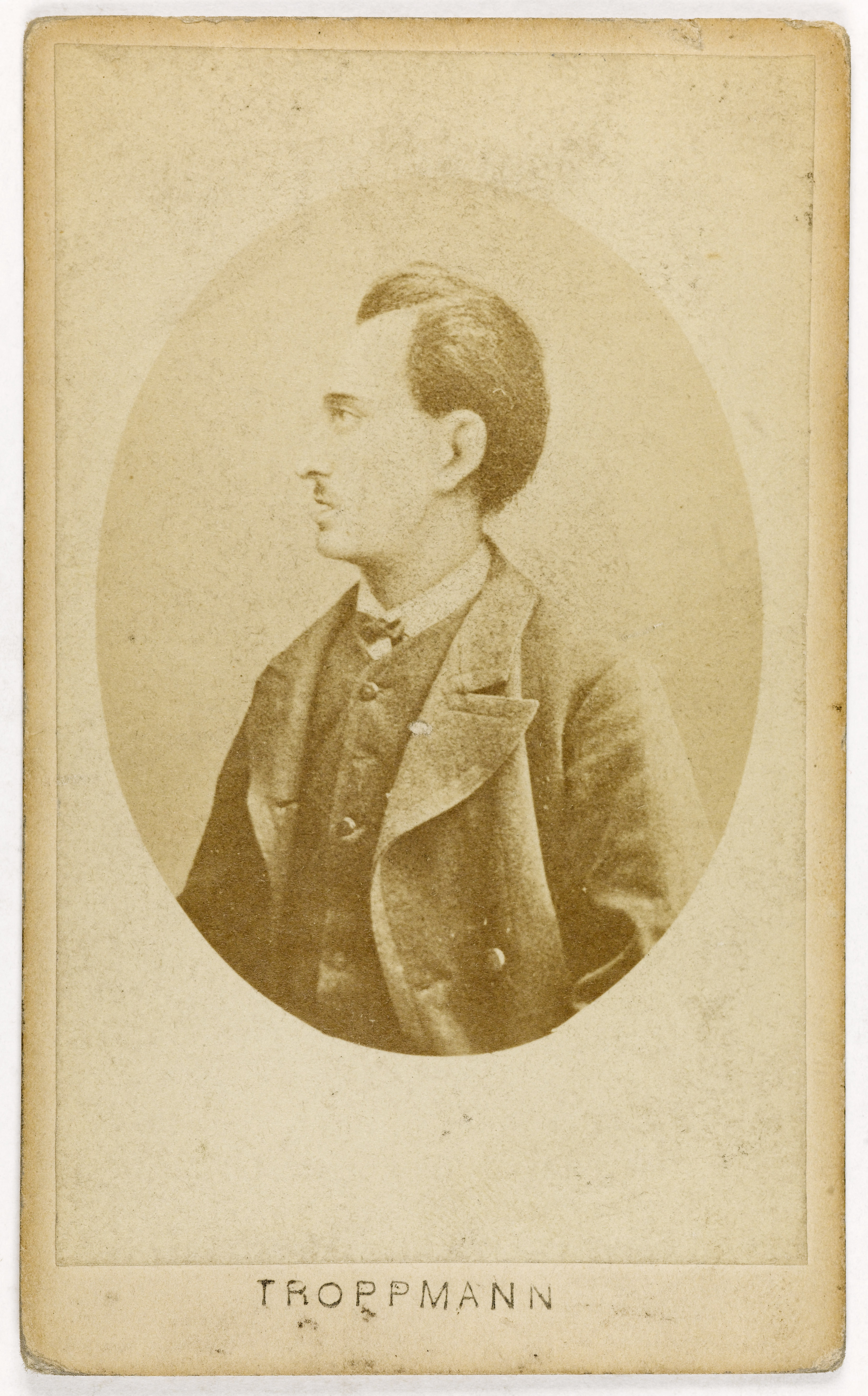 Anonyme, Portrait (d'après un dessin) de Jean Baptiste Troppmann (1849-1870), criminel, auteur de l'assassinat de la famille Kinck à Pantin en 1869.