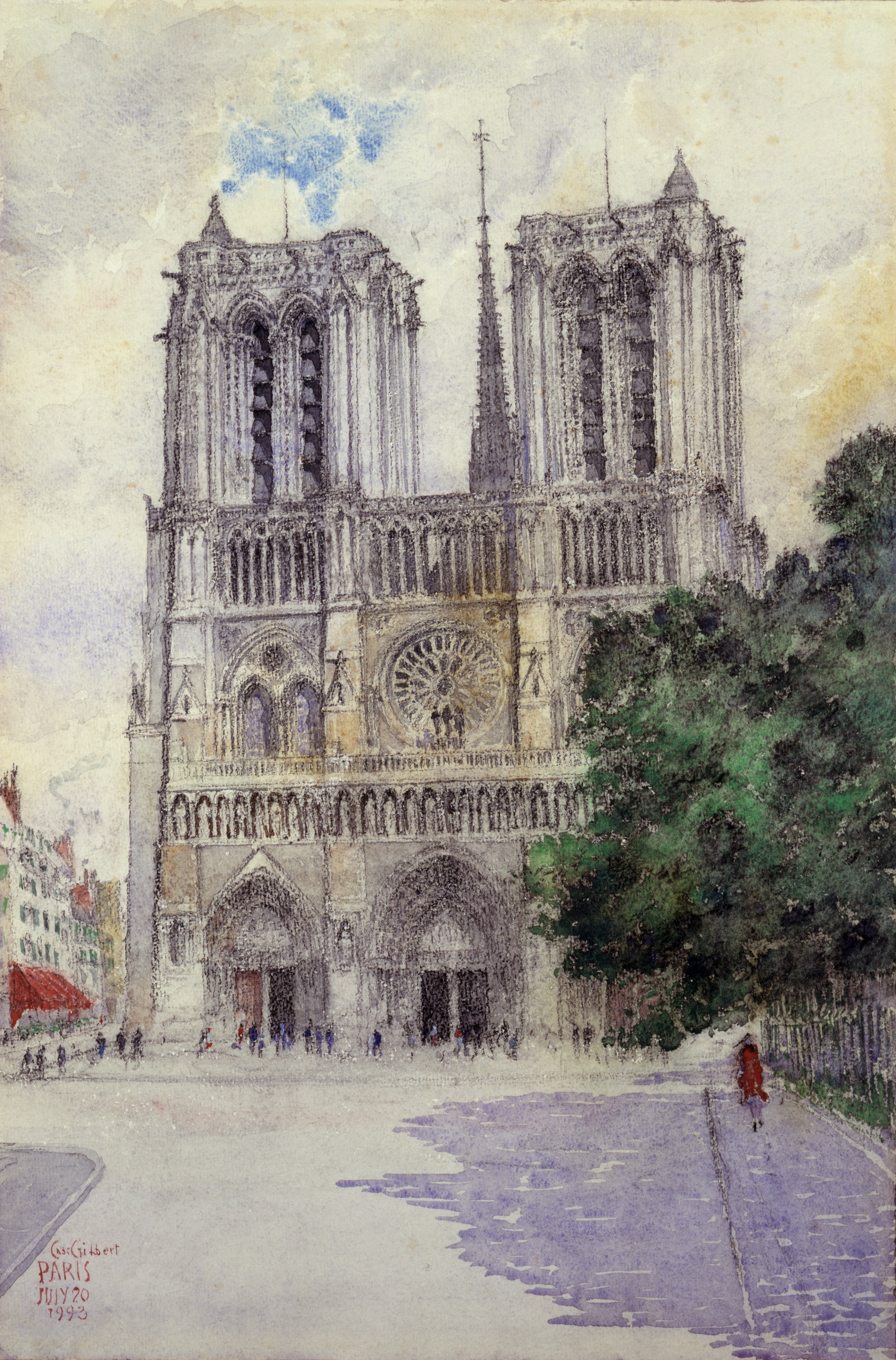 Cass Gilbert, Cathedral of Notre Dame, Paris