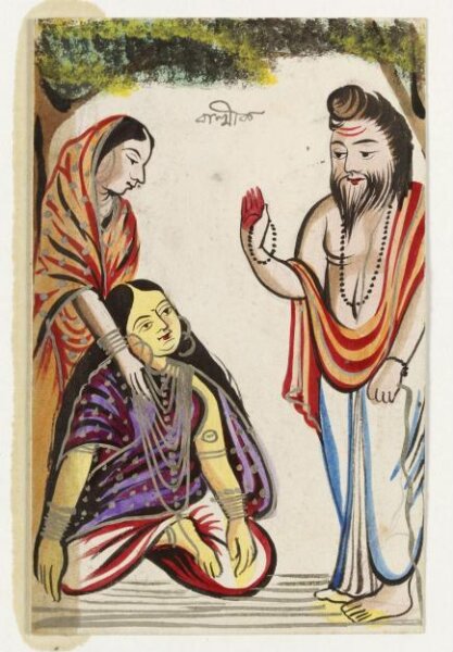 Unknown, Valmiki and Sita
