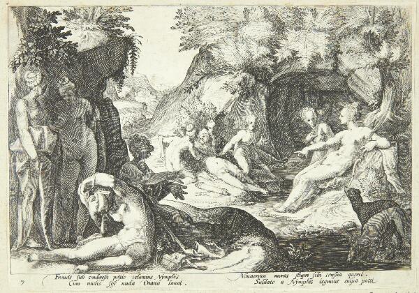 Hendrick Goltzius, Diana opdager Kallistos svangerskab