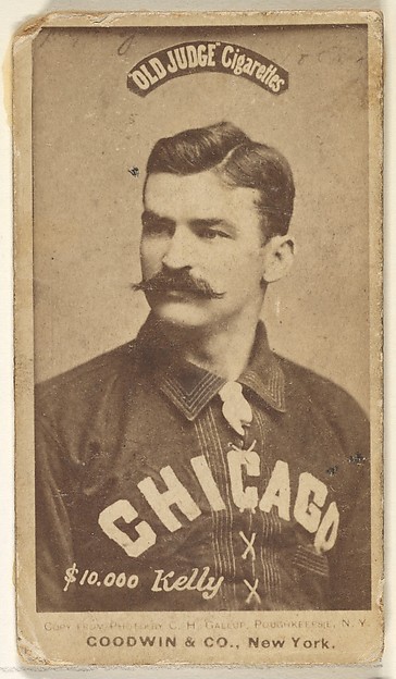 Goodwin & Company, "$10,000" Kelly, Chicago, from the Old Judge series (N172) for Old Judge Cigarettes