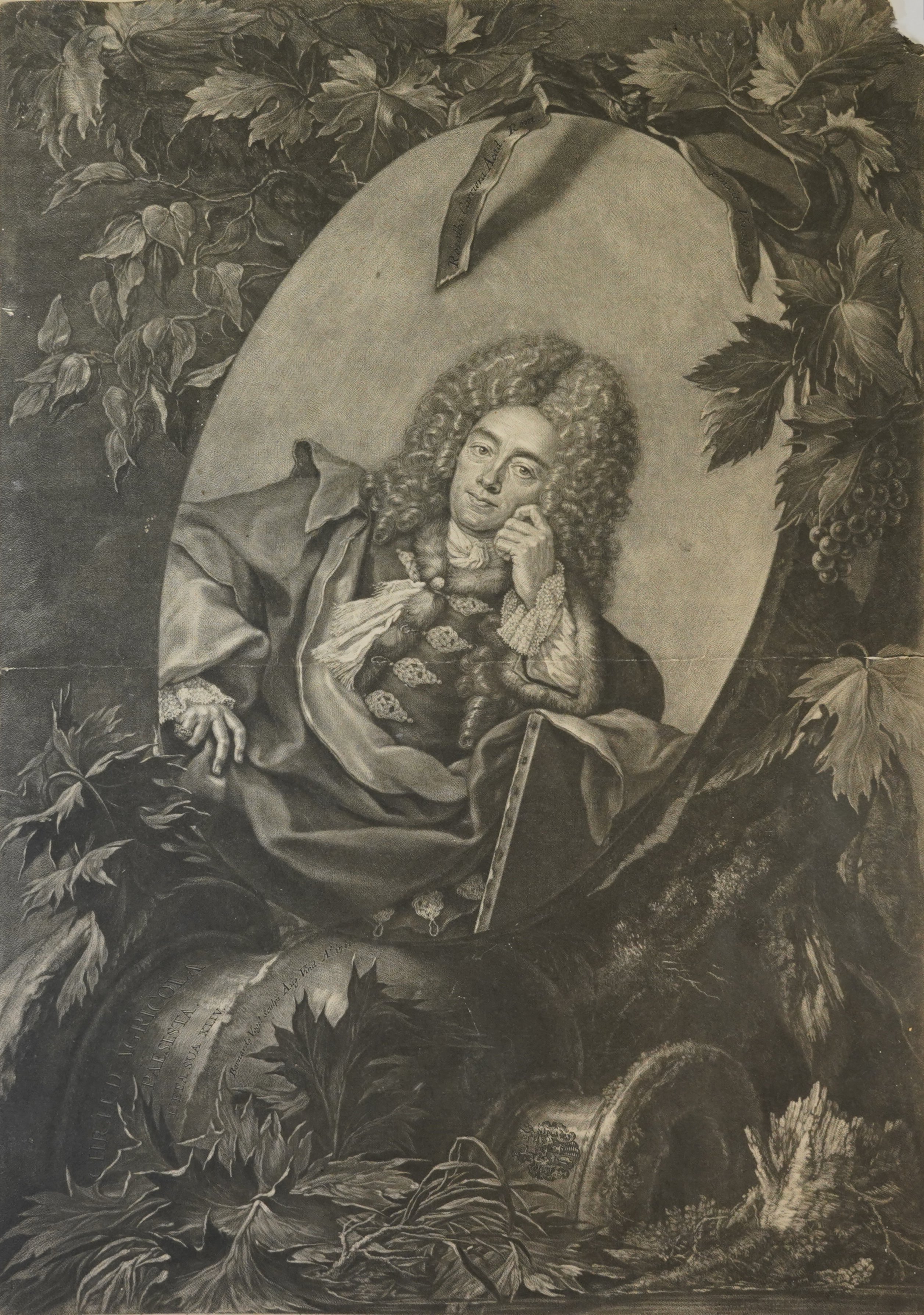 Unknown artist, Porträt von Christoph Ludwig Agricola