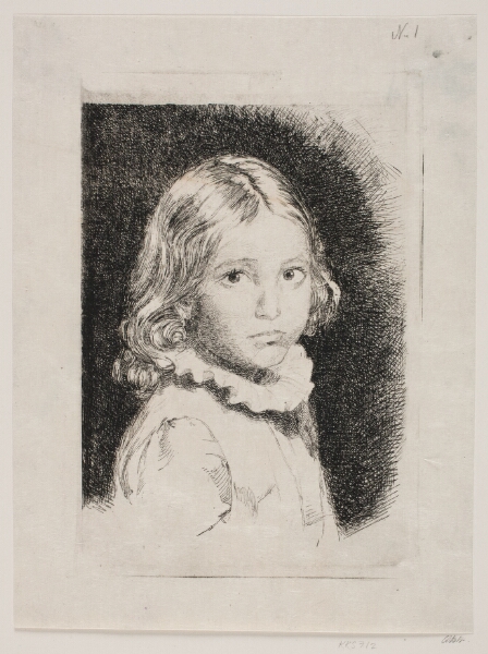 Carl Bloch, Portræt af Clara Emilie Rose Bloch