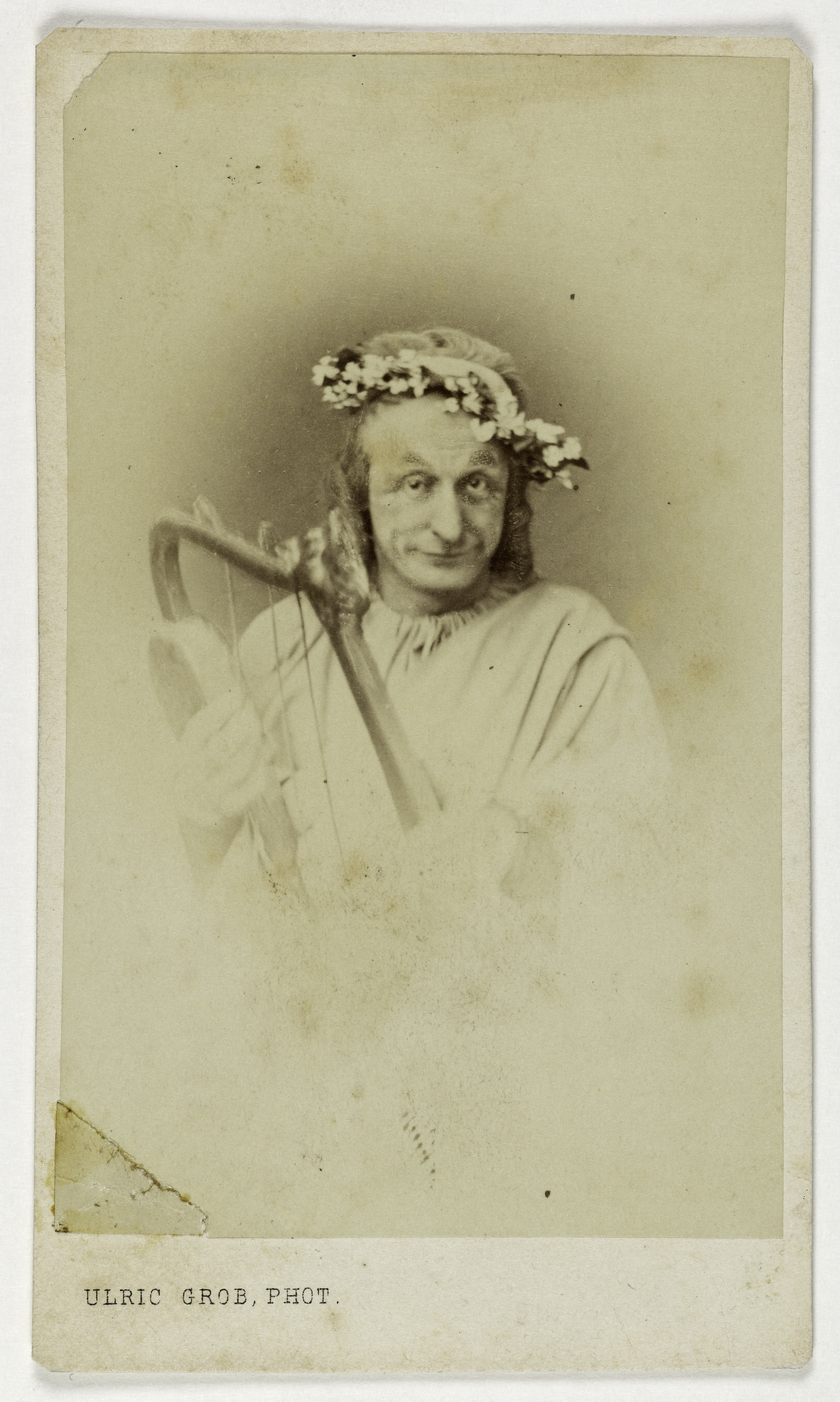 Ulric Grob, Portrait de Grenier Pierre Eugène, (acteur)