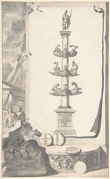 Jan Goeree, A Reconstruction of the Base of the Column Rostrata