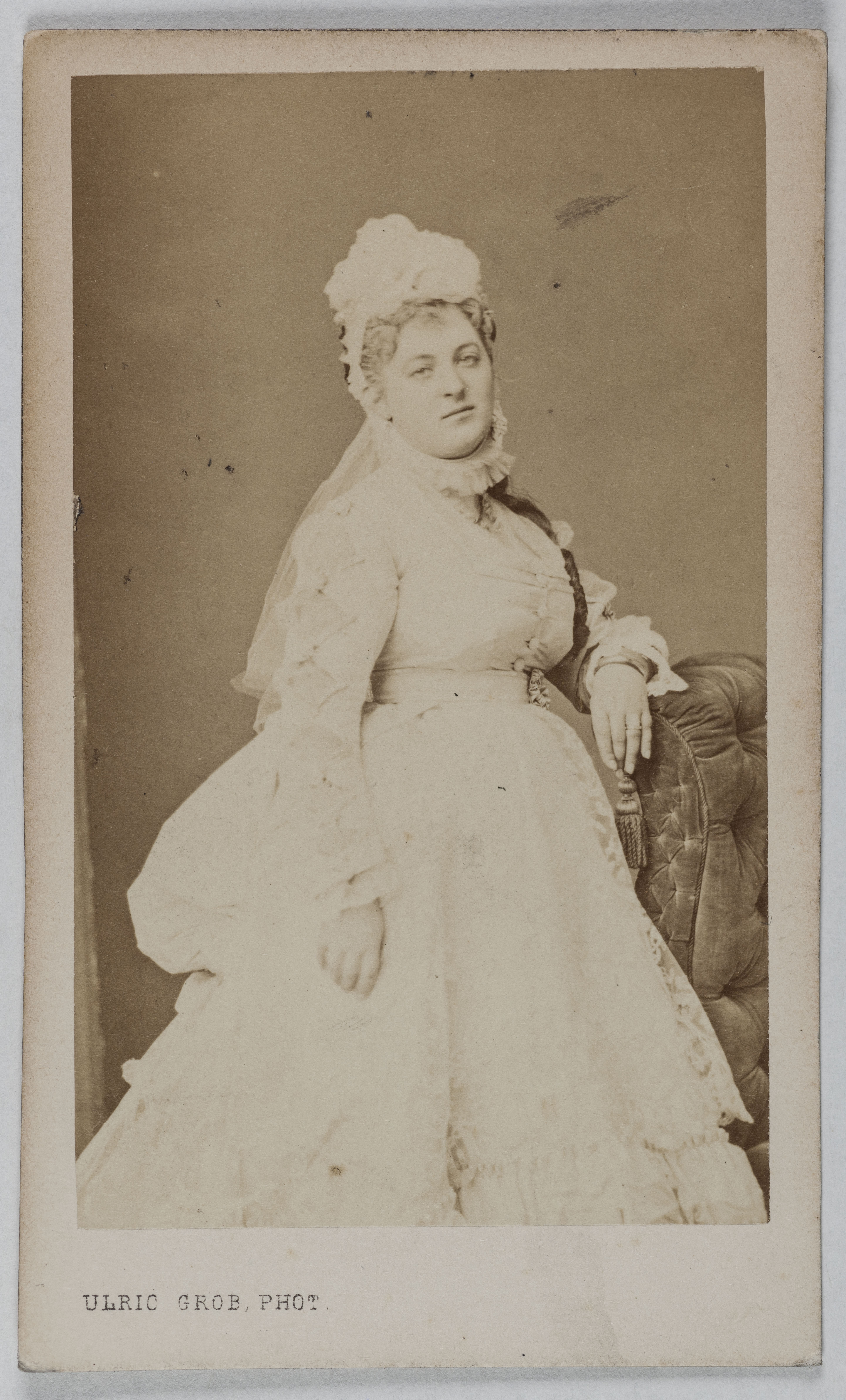 Ulric Grob, Portrait de Félicia, (actrice)