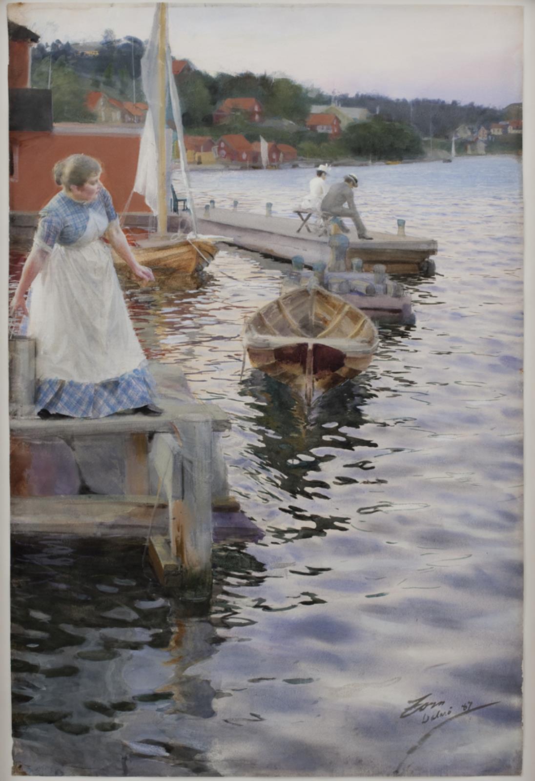 Anders Zorn, Bølgeskvulp