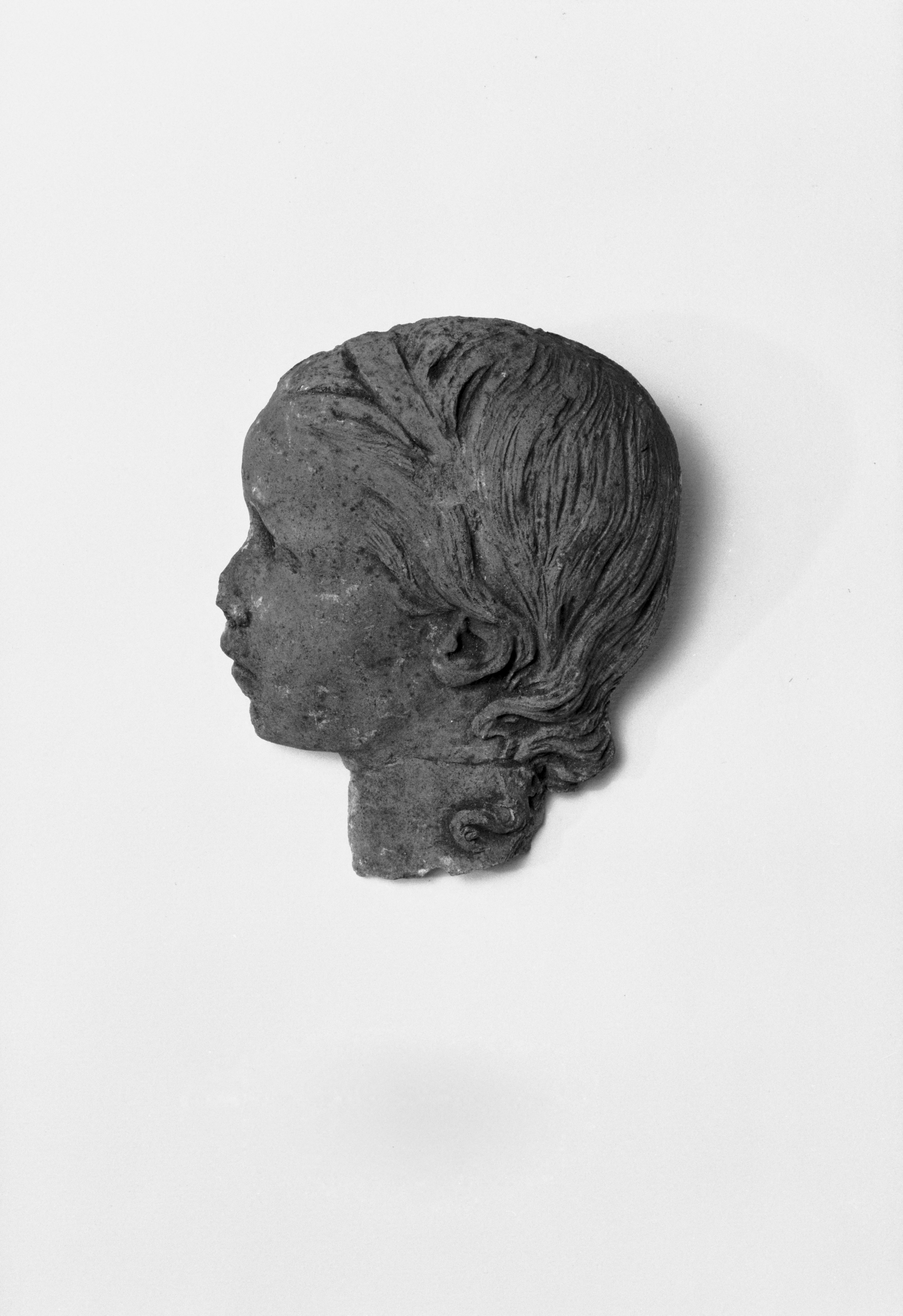 Jean Pierre Dantan, Portrait sérieux de petite fille.