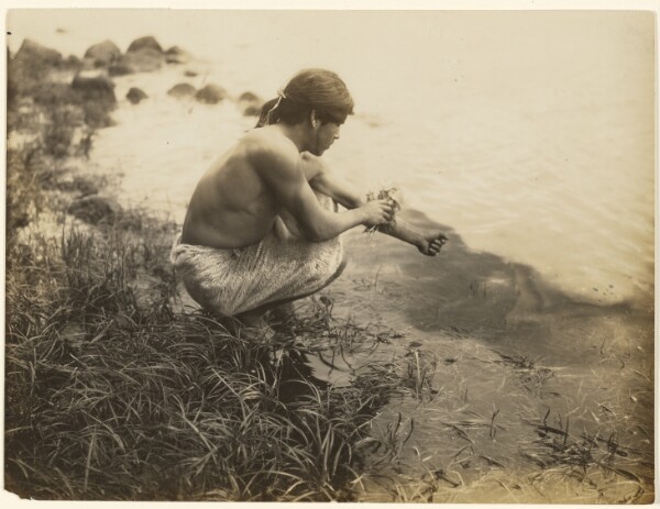 Edward S. Curtis, [I will bathe my body-I will cleanse it of the foulsome thing]
