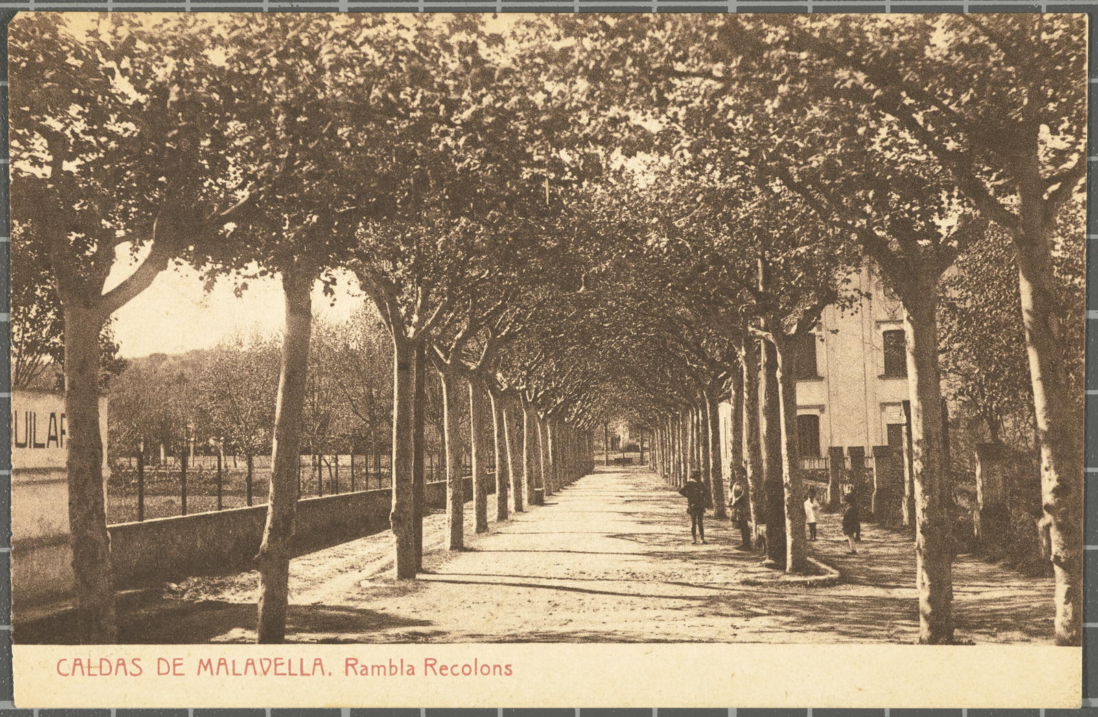 Josep Thomas Bigas, CALDAS DE MALAVELLA. Rambla Recolons